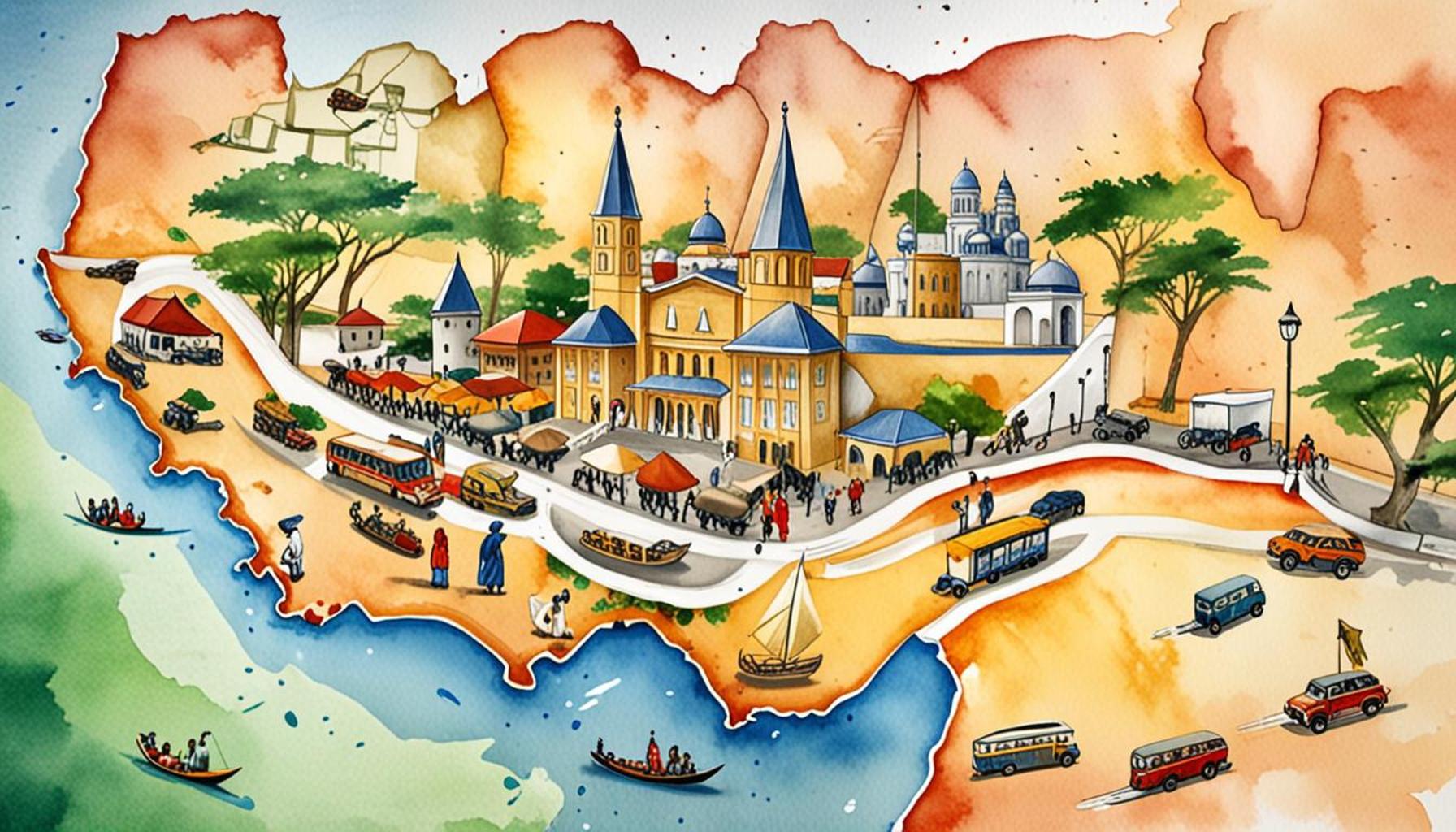 Historical Itineraries: Discovering Heritage and Monuments in Nigeria through Route Planning