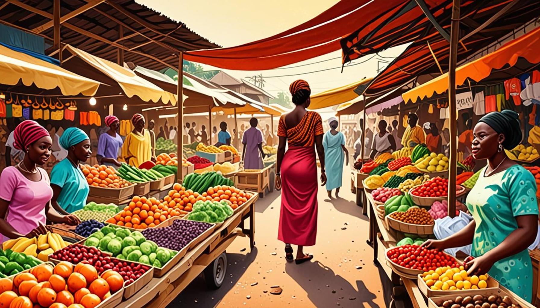 Exploring Local Markets: A Journey Through Nigerian Flavors and Crafts