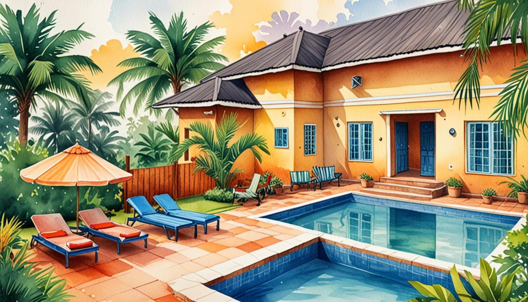 Comparing different types of accommodation: hotels, guesthouses, and homestay experiences in Nigeria