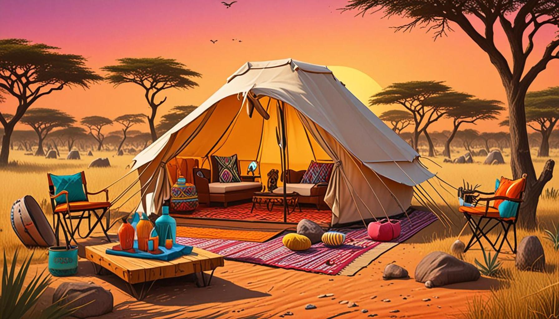 Escaping the routine: unique experiences in glamping in the Nigerian savannah