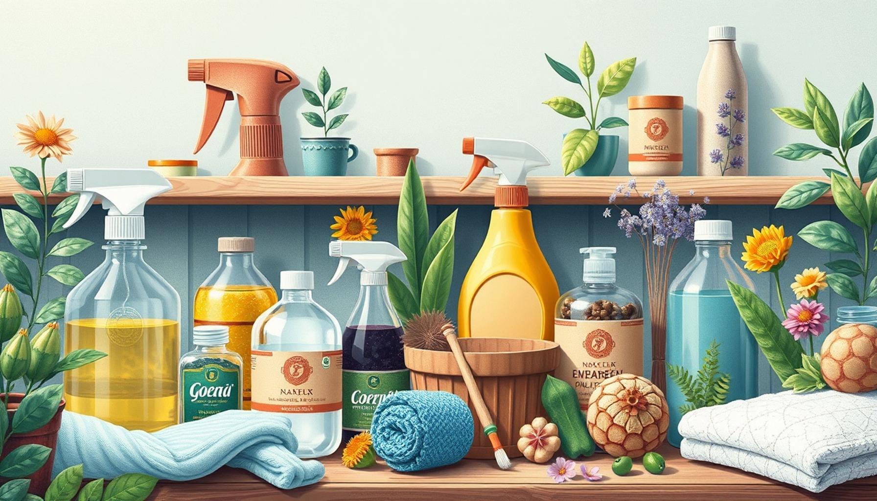 Eco-friendly cleaning products: Natural alternatives for a sustainable home