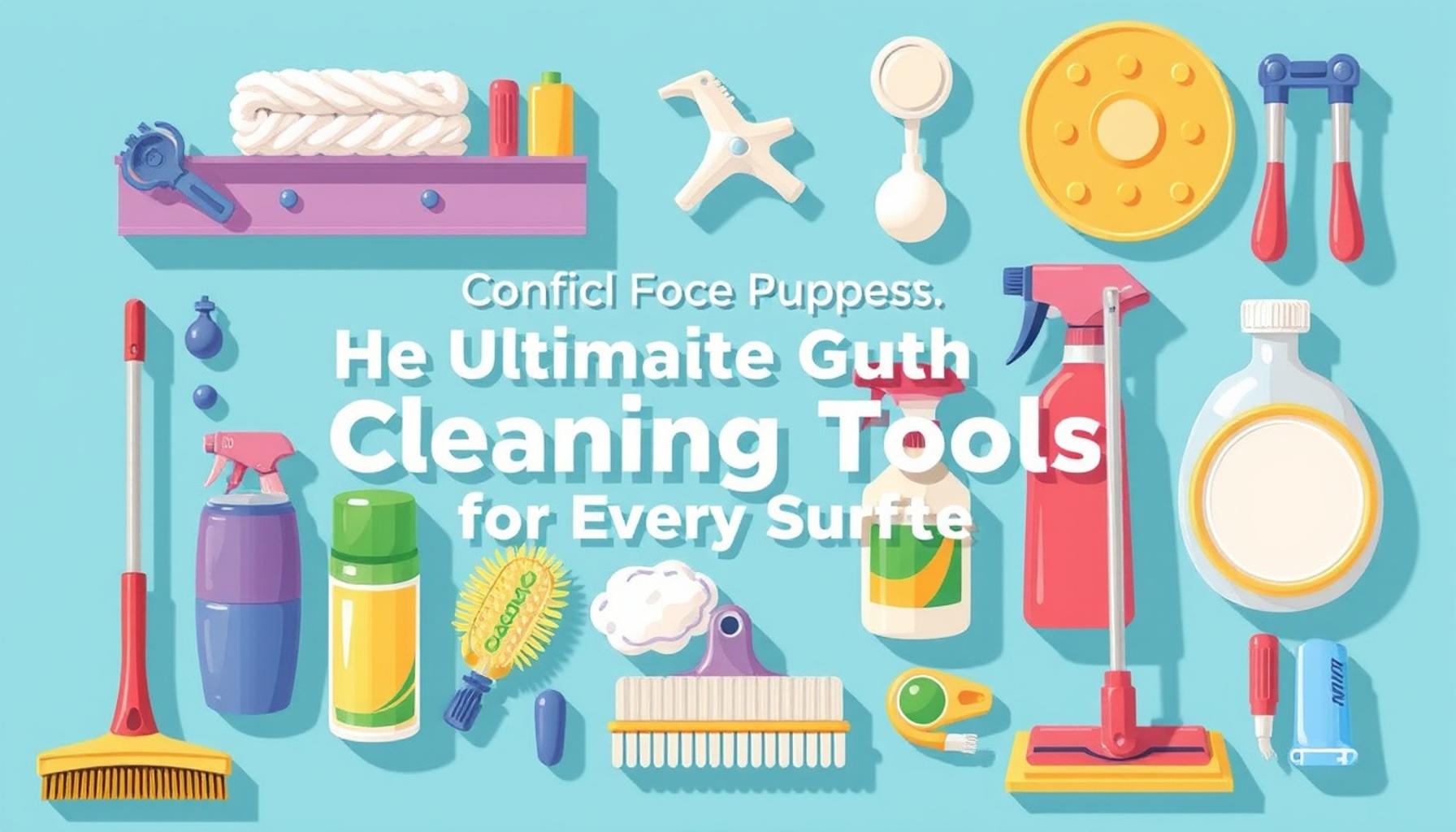 The Ultimate Guide to Choosing the Right Cleaning Tools for Every Surface