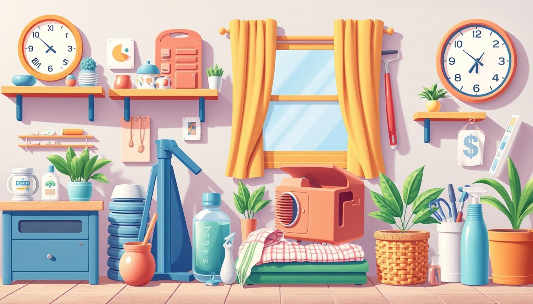 How to Create a Housecleaning Schedule that Maximizes Efficiency and Minimizes Stress