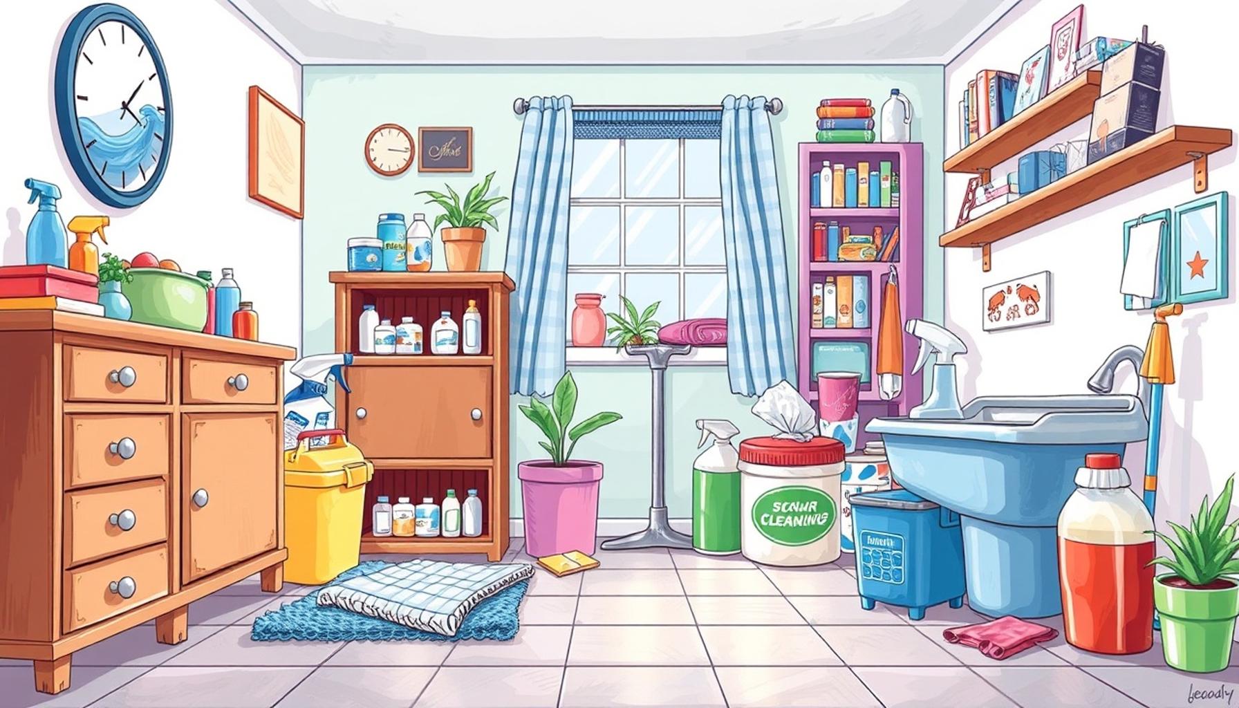 Room-by-Room Approach: Tailoring Cleaning Supplies for Each Area