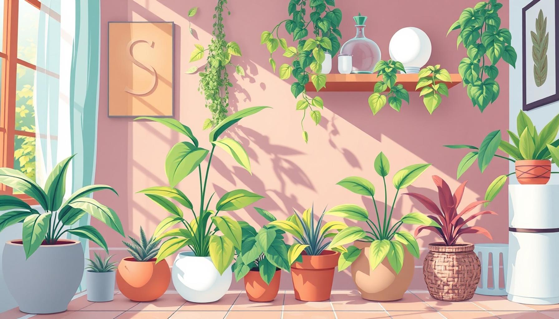 The influence of plants on air purification: Incorporating natural solutions in house cleaning