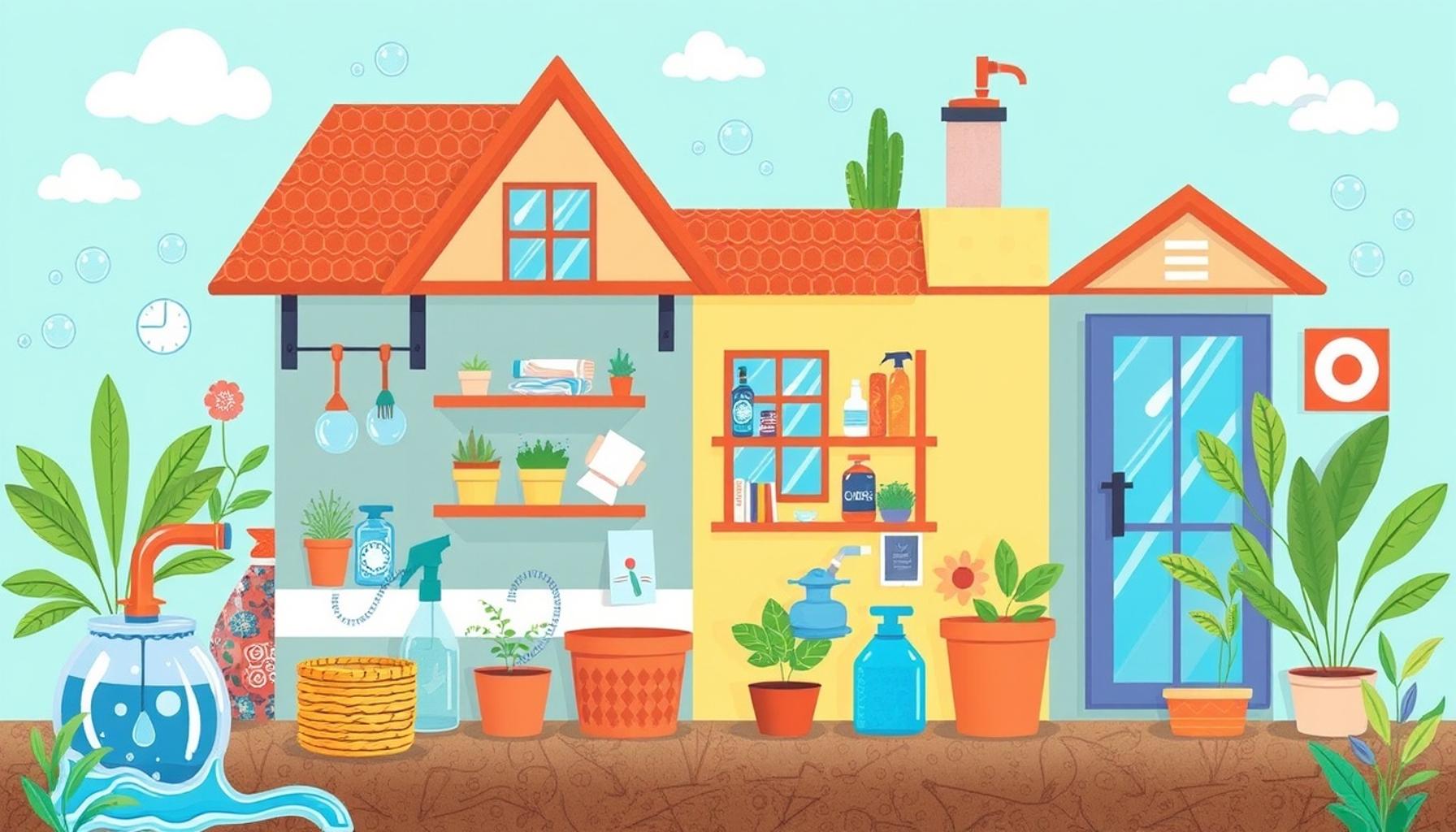 Water Economy in Residential Cleaning: Eco-Friendly Strategies to Keep Your Home Clean and Sustainable