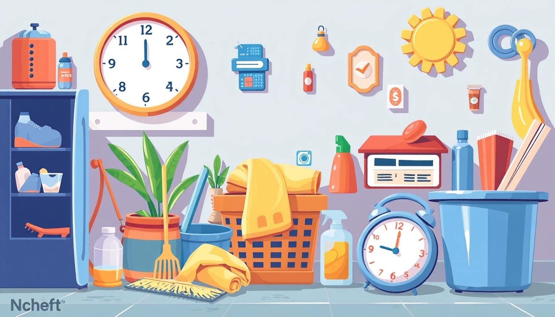 Time Blocking for House Cleaning: A Strategy for Busy Households