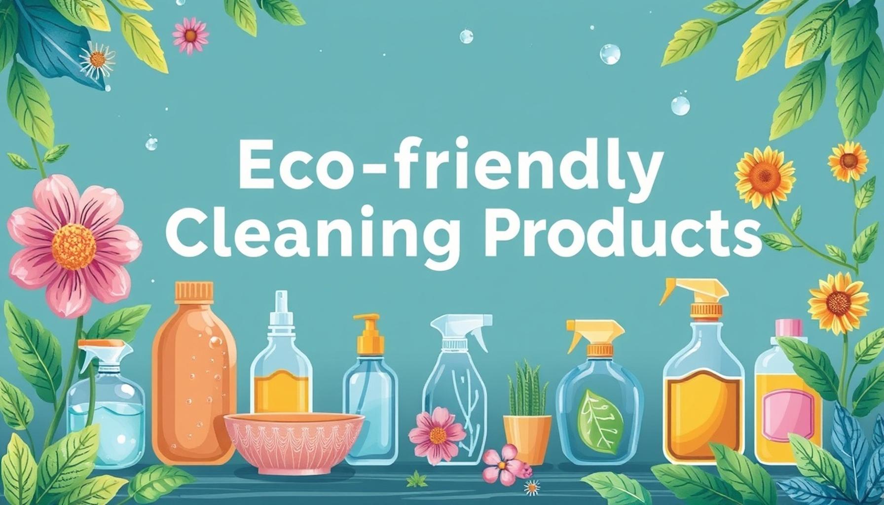 Eco-friendly Cleaning Products: A Guide to Natural Alternatives for a Healthier Home