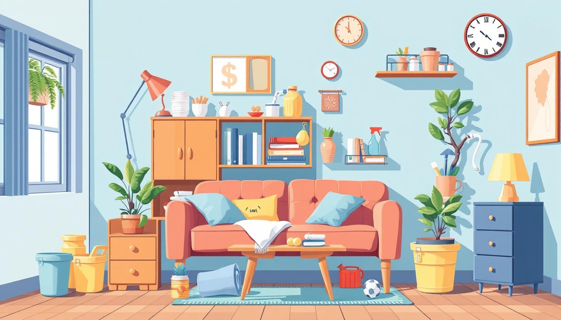 The Role of Multi-Functional Furniture in Space Organization for Easy Cleaning