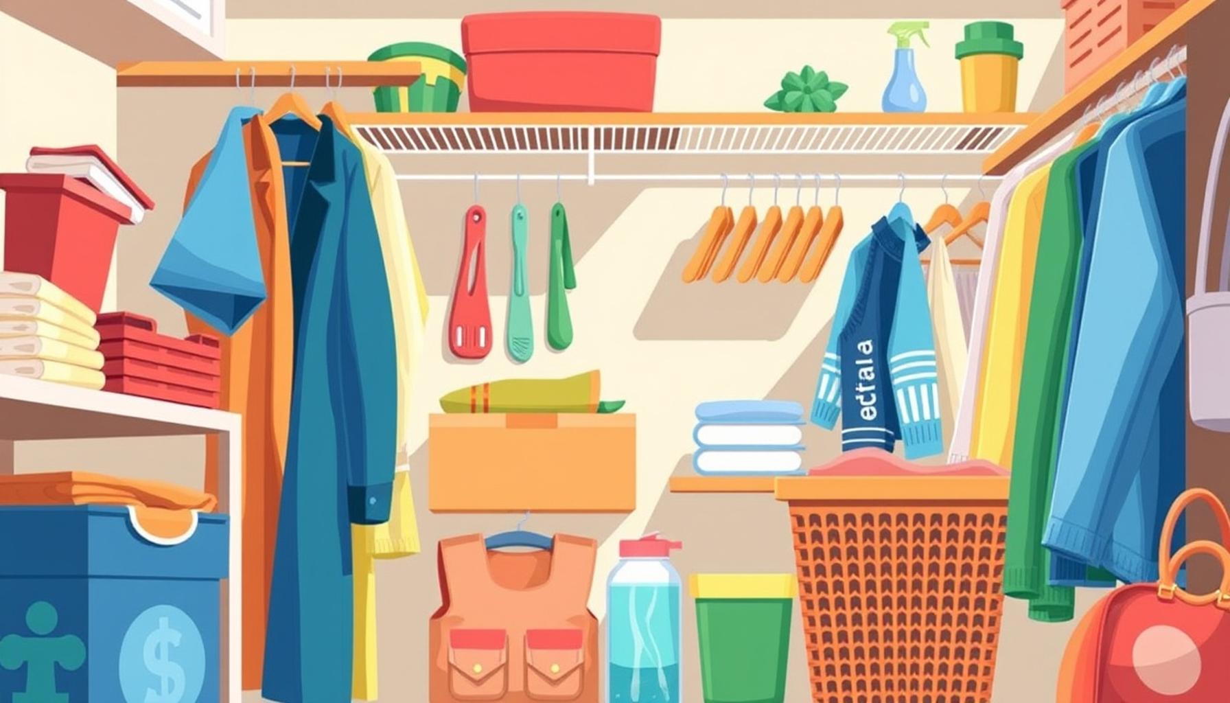 Maximize Your Closet Space: Innovative Organization Tips for Efficient Cleaning