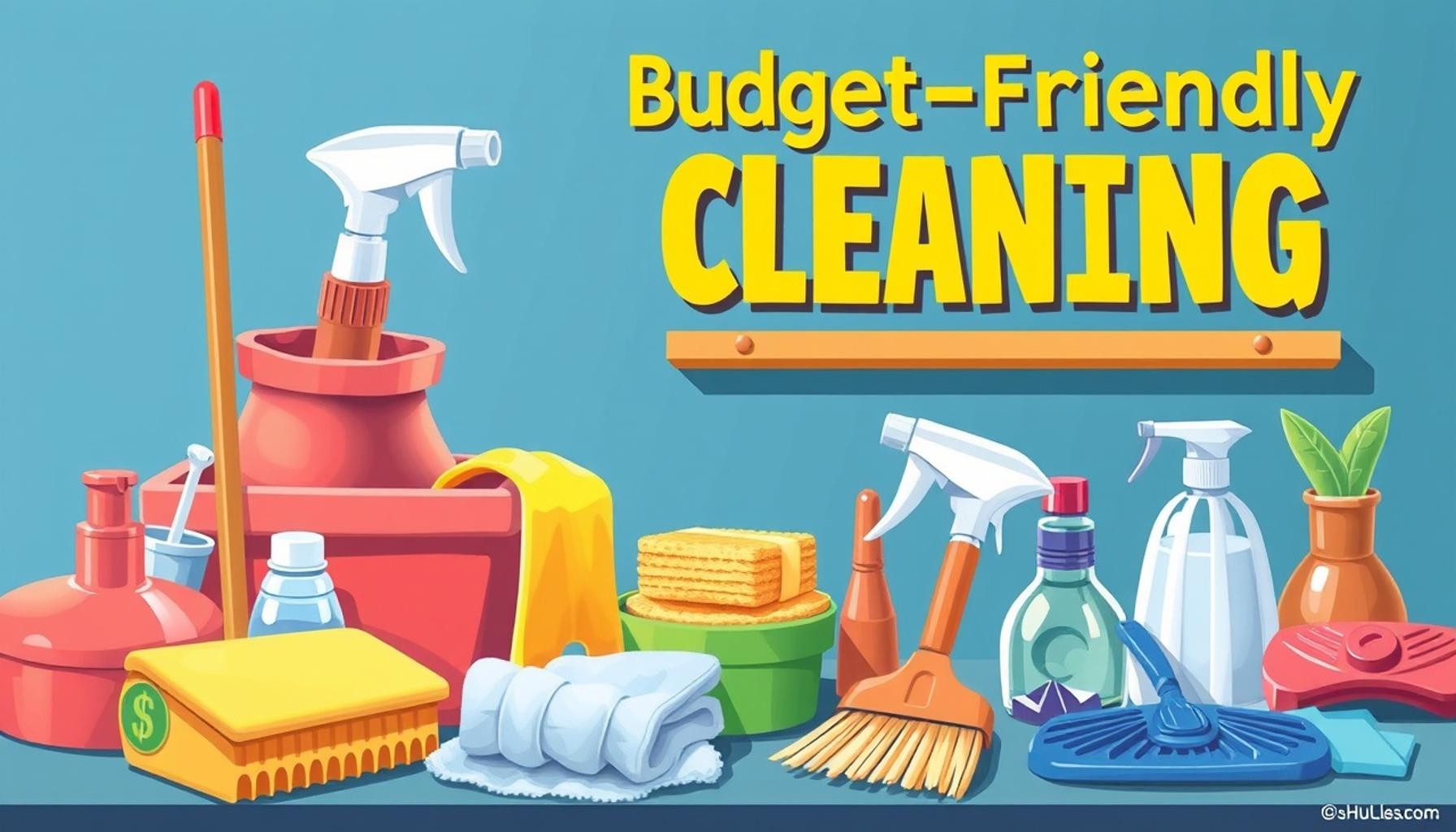 Budget-Friendly Cleaning Tools: How to Maintain Your Home Without Breaking the Bank
