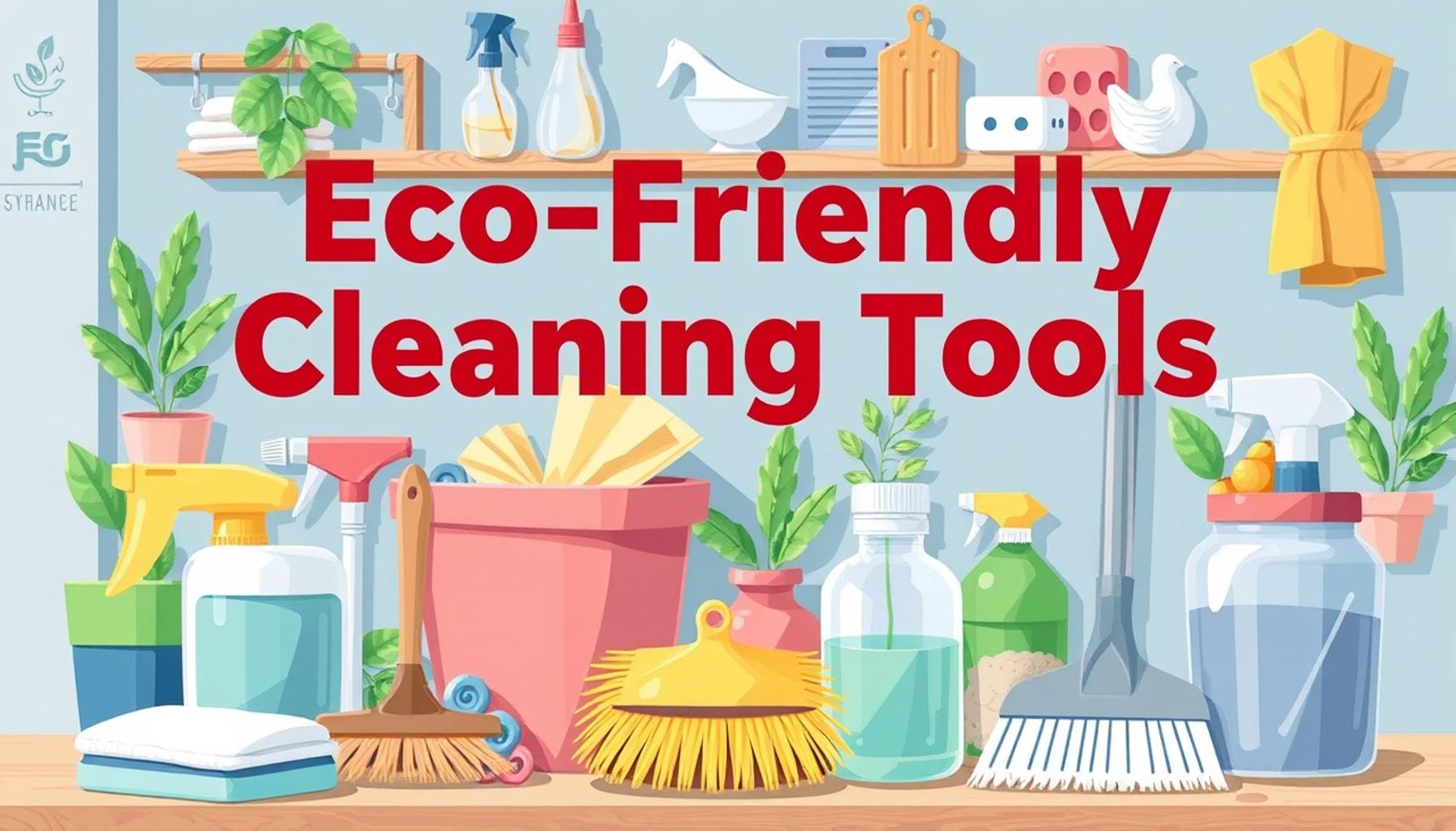 Eco-Friendly Cleaning Tools: Sustainable Choices for a Greener Home