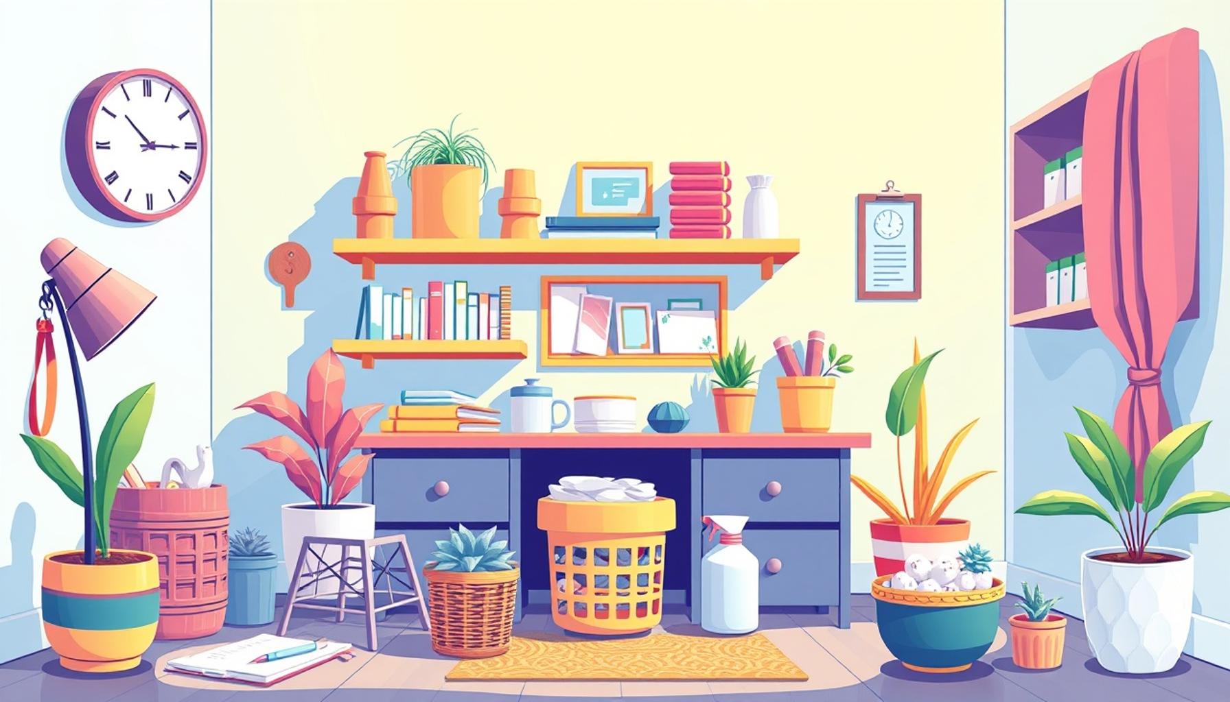 Organization tips to keep the house clean with quick daily tasks
