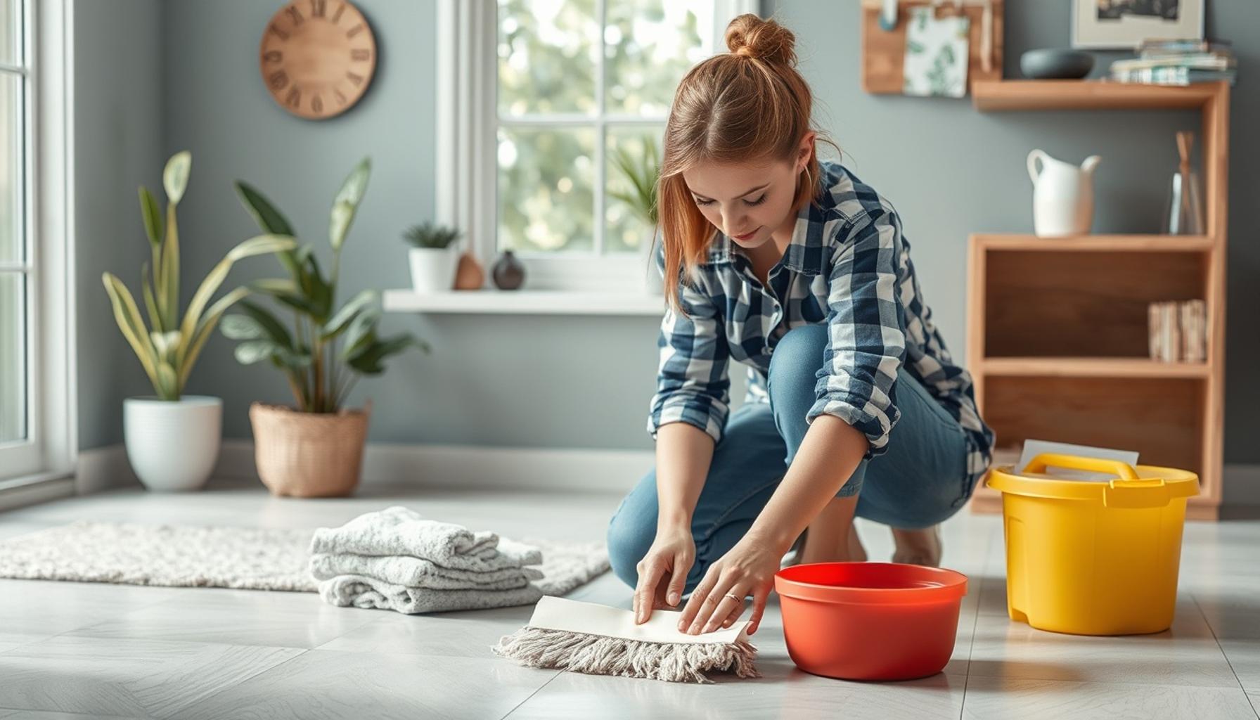 Cleaning routine planner?>